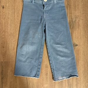 Toddler Girls Blue Denim Wide Leg Jeans 18-24 M